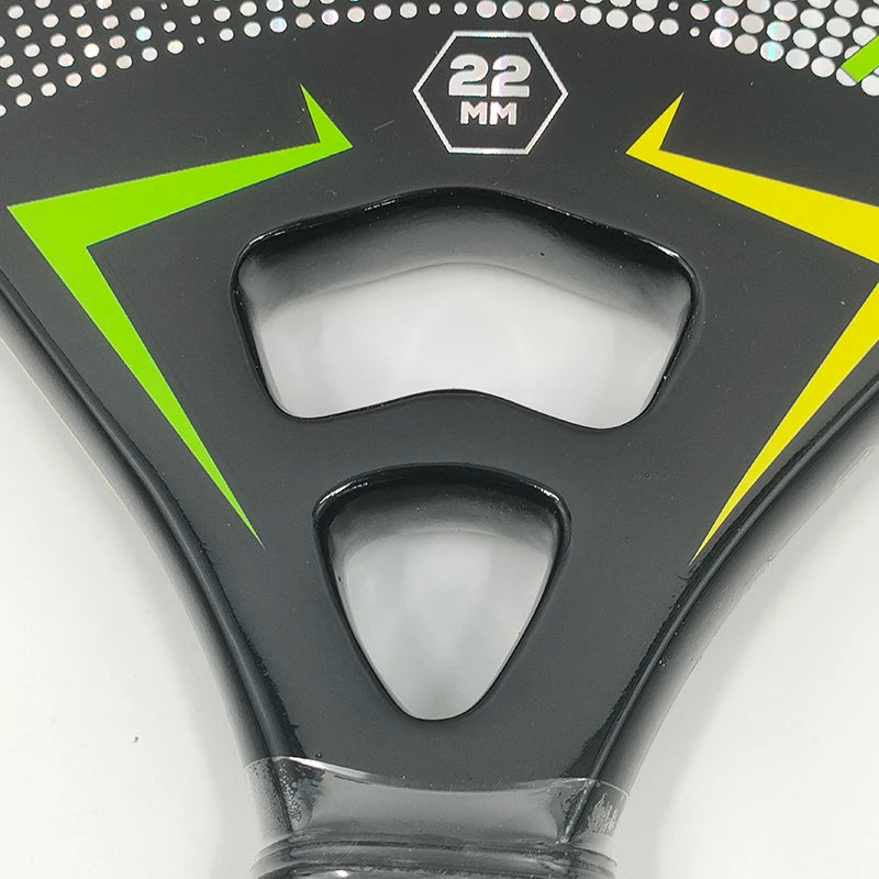 3K Camewin Beach Tennis Racket Full Carbon Fiber Rough Surface Outdoor Sports Racket For Men Women Adult Tennis Racket The New