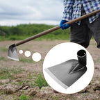 Garden Hoe Manganese Steel Garden Hoe for Weeding Heavy Duty Hand Tools Replacement Parts Digging Cultivator for Loosen Land