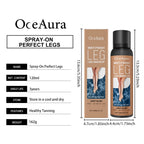 100ml Leg Makeup Long Lasting Waterproof Anti-Transfer Concealer Darkening Spray Even Skin Tone Wheat Tan Brown Tanning Spray