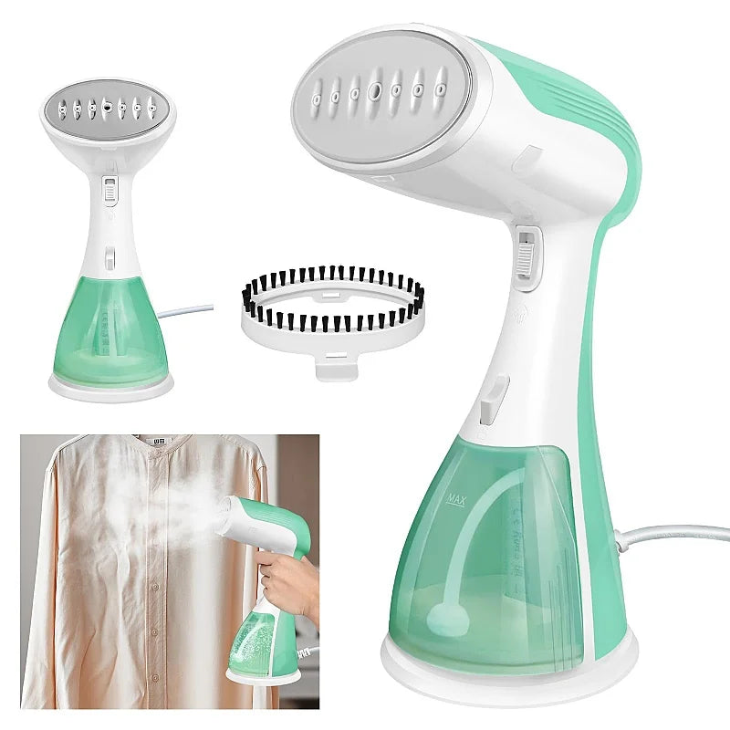 BRIEFNESS 2000W Handheld Steamer for Clothes, 30s Heat-up, Portable Garment Wrinkle Remover, Travel/Home Use, Fast Steam Iron Main image