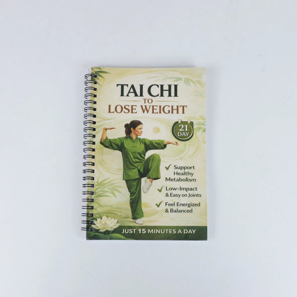 Tai Chi Weight Loss Plan Suitable for Middle-Aged & Elderly - Low-Intensity -Burning Workout, Balance Training, Joint Health & F