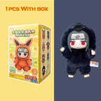 EAKI Naruto Blind box Shippuden Naruto Uzumak Sasuke Kakashi Party Series Stuffed Doll Handmade Ornament Toy Collection Gift
