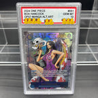 DIY OPCG Rating Card Collection Card 2023 ONE MONKEY D. LUFFY OPO5-MANGA ALT.ART Copy 10Points Rating Card Anime Game Gift