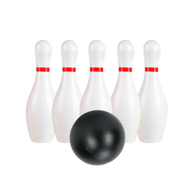 Kids Bowling Set Family Indoor Ball Party Game Sports Toys Balls Pins Bowling Toy Plastic Funny Bowling Set Children Game TMZ