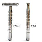 Shavcooo Glide Pro 4D Stainless Steel Safety Razor Eco-friendly Dual Half Shaving Shaver for Men Women Gift kit with Travel Box