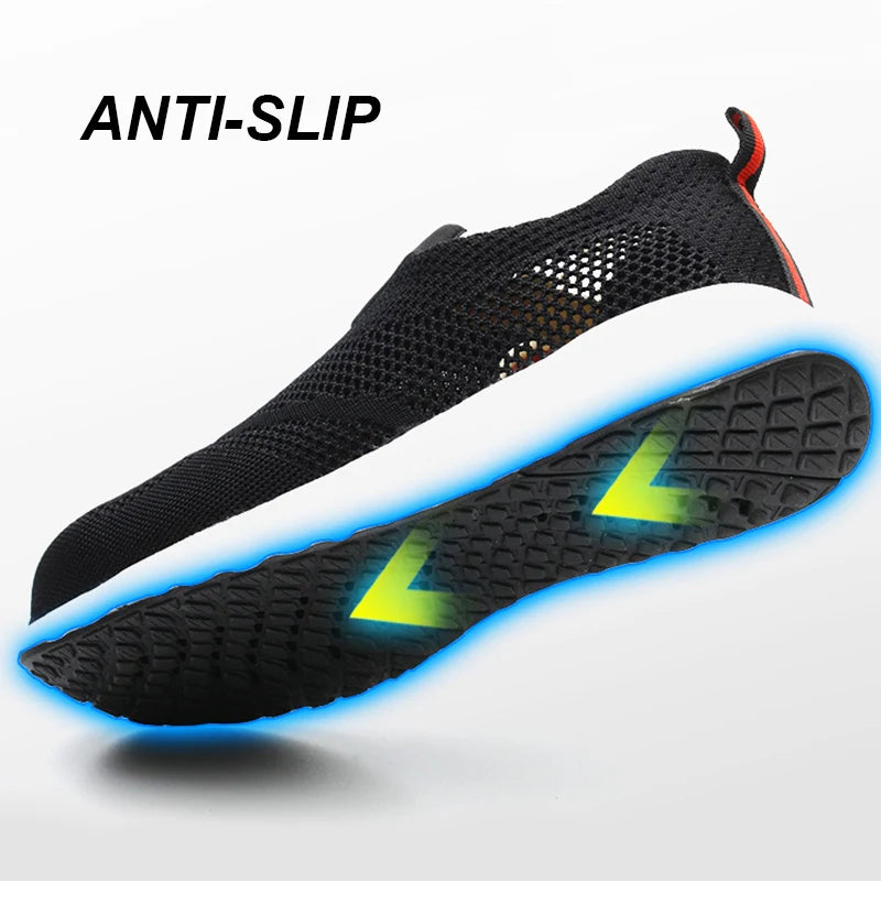Summer Mesh Light Work Sneakers Steel Toe Protective Work Safety Shoes Men Women Breathable Construction Shoes Work Boots Men