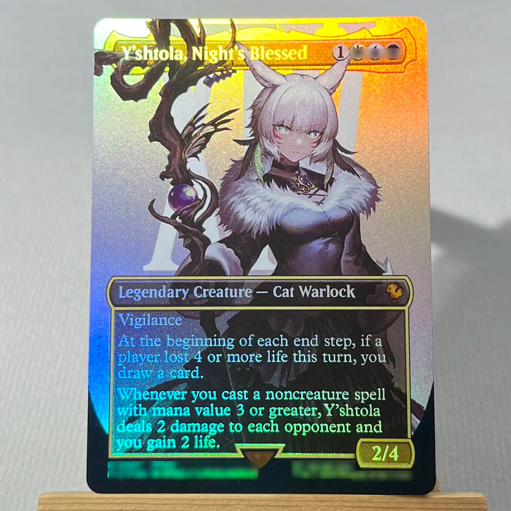 FCA FIN FIC PIP LTR FOIL4-002 magical cards Ancient Copper Dragon Tcg proxy Traveling Chocobo Celes, Rune Knight gathering