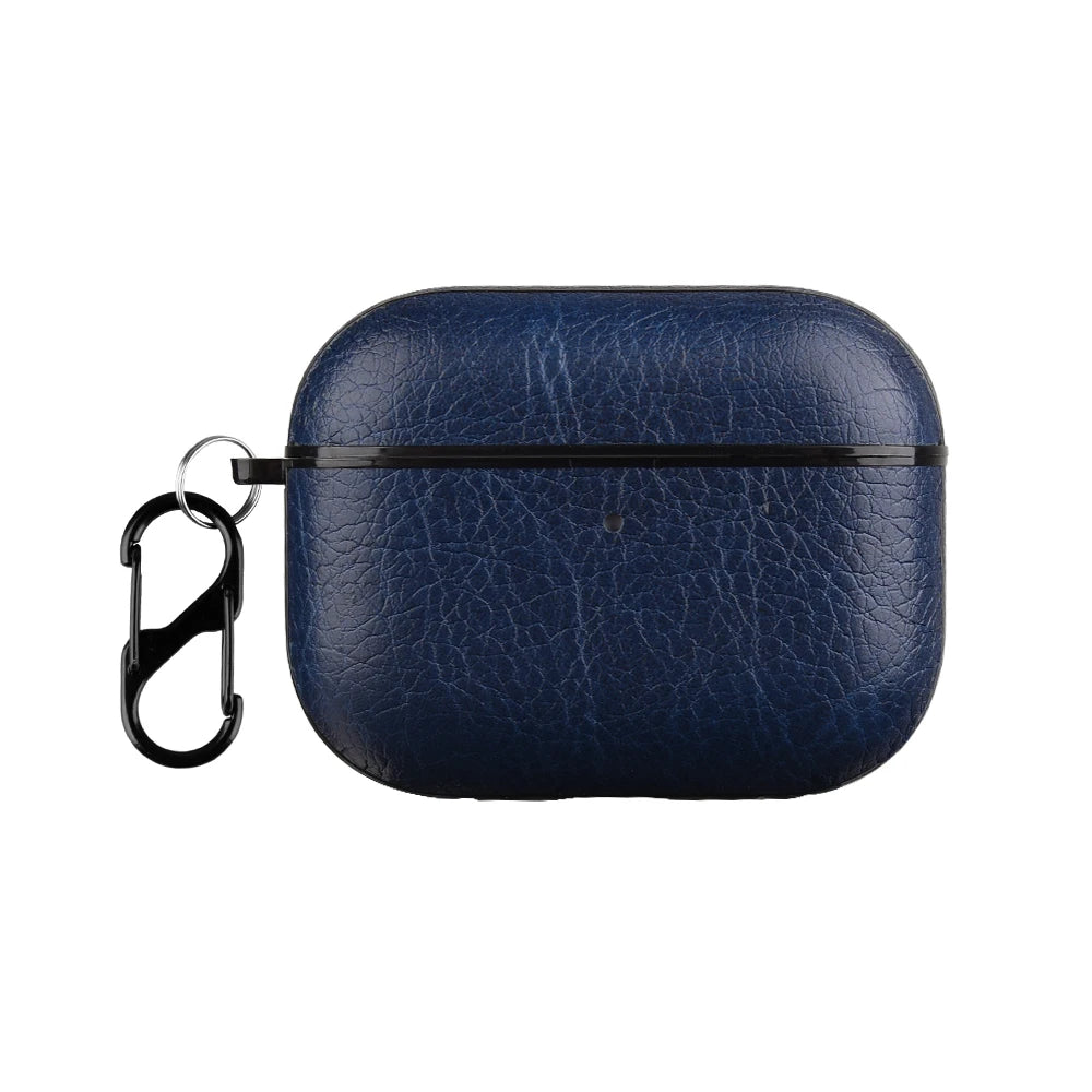 For Airpods Pro 3 Case Leather Business Earphone Case Headset Shell Headphone Cover For Apple AirPod 4 3 Pro 2nd Gen USB C Funda