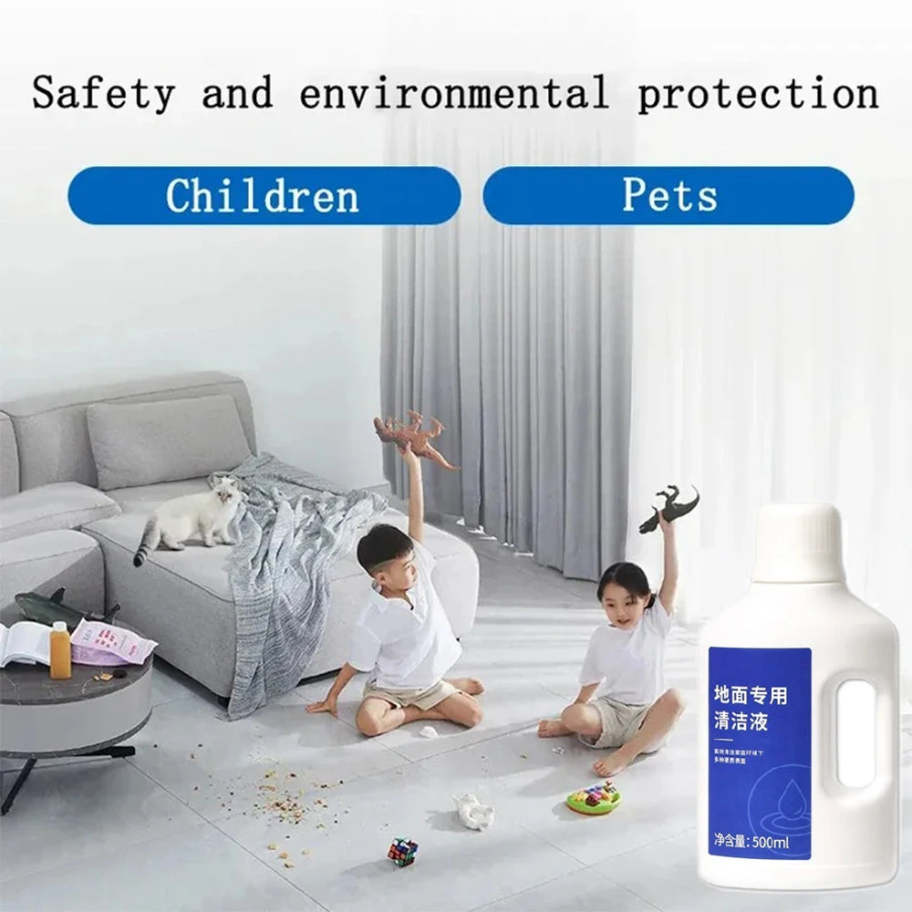 Cleaning Liquid For Dreame X40 Ultra/X50 Ultra/L40 Ultra/L10sPro Ultra Heat Vacuum Cleaner, 500ml Detergent Replacements