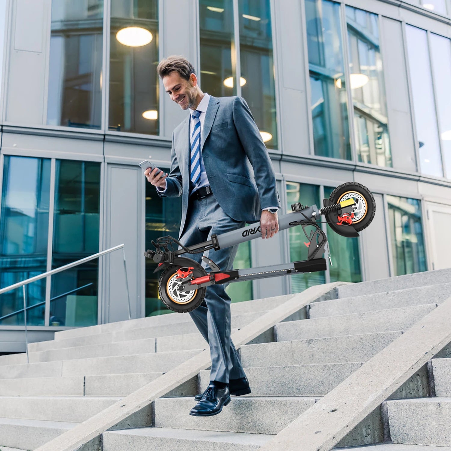 Polish warehouse. Fast delivery Scooters Electric iENYRID A1 Electric Scooter for Adult Lightweight for Daily Commuting Dual Sho