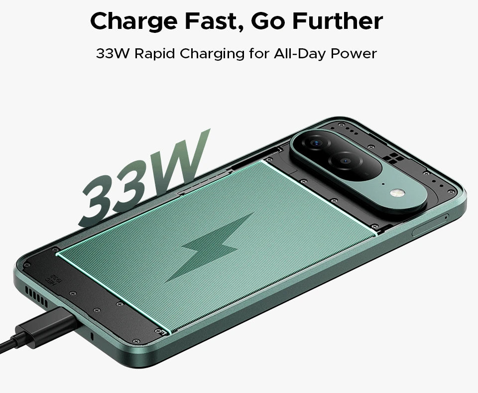 World Premiere DOOGEE B10 Smartphone 7600mAh Battery 6GB 256GB 6.6'' Display 64MP AI Camera Gemini AI Android 16 Mobile Phone