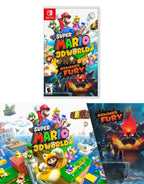 Super Mario 3D World Bowser Fury Nintendo Switch Game Deals Official Physical Game Card Action Genre for Switch OLED Lite