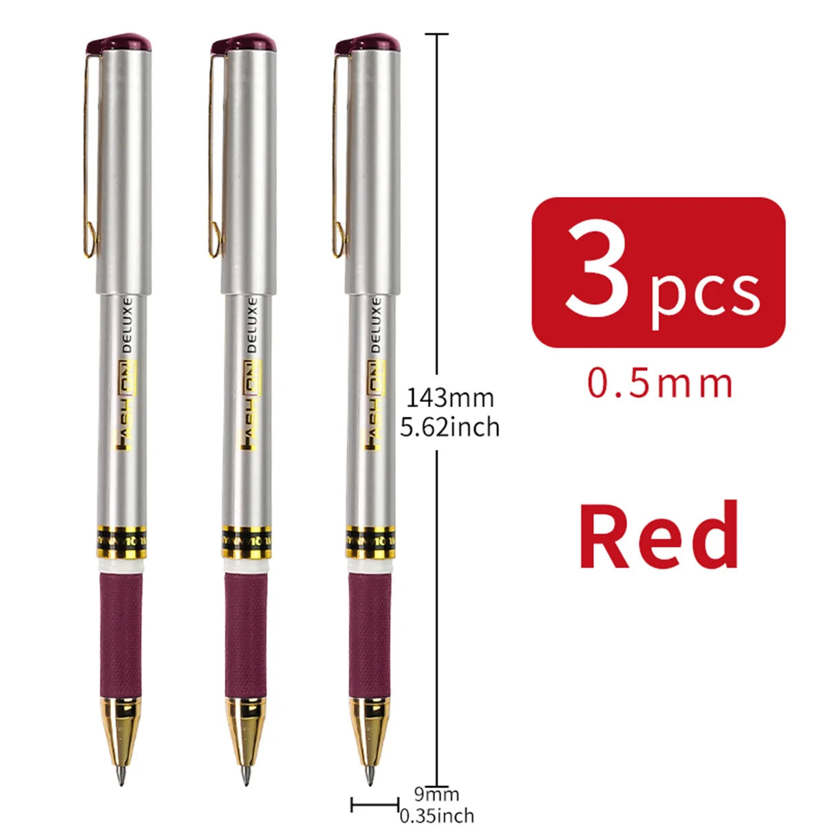 Gel Pen High Capacity Black/Blue Ink 0.5mm Superior Quality Very Good Writing Gel ink Pens Office & School Neutral Pen Supplies
