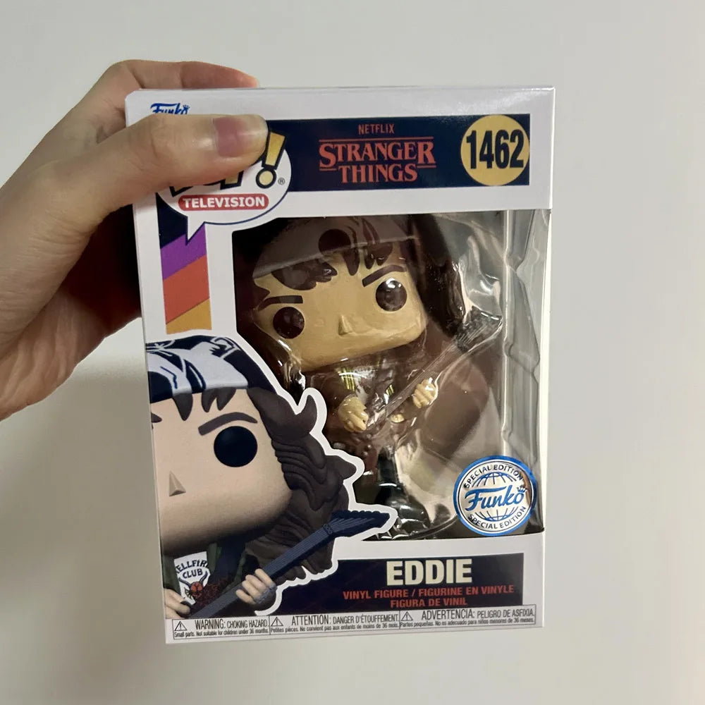 Funko TV Strangers Pops Mike Wheeler #1783 Things- Will Byers Dustin Steve Action Figure Toys Collectible Dolls Gift Decor Model