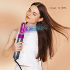 Multi Functional 5-In-1 Hair Dryer Hot Air Comb Curling Iron Dyso Air Bag Hairdresser Styling Tool Straightener Festival Gift