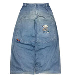 American Y2K 2025 New Baggy Wide Leg Black Jeans Overszied Women Street Casual Joker Denim Pants Couple Jeans Vintage Streetwear