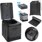 Equipment Portable Car Folding Toilet Toilet Camping Emergency Artifact Car Travel Outdoor Mobile Toilet Camping multitool