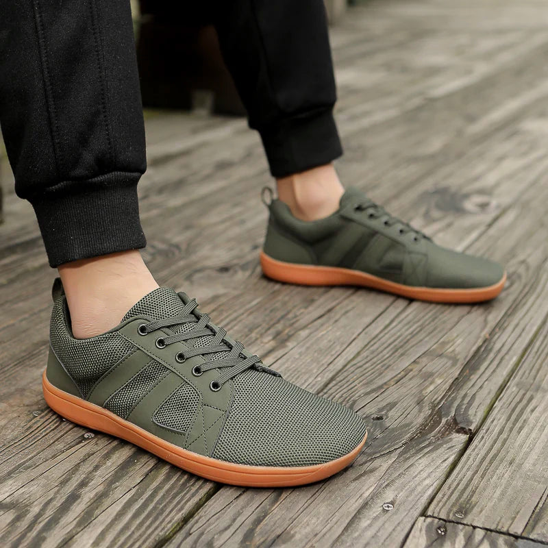 FANCYLEE Classic Women's GAT Barefoot Sneakers Retro Suede Minimalist Walking Shoes Wide Fit Zero Drop Casual Shoes Size 36-41