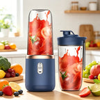 Portable Blender Bottle Electric 6 Blades Multifunction Juice Blender Fresh Juice Smoothie Blender Ice CrushCup Food Processor