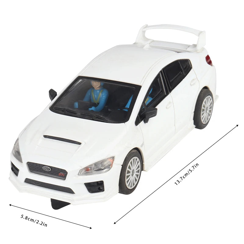 Analog Slot Car 1 32 Scale Racing Police Toy For Children Electric Race Track