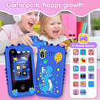 Kids Smart Phone for Girls Boys Kids Cell Phone Toys Dual Camera Music Player 17 Games Toddler Learning Phone For Birthday Gifts