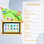 2026 Global Version 7 Inch 5G WiFi Kids' tablet Quad Core 4GB RAM 64GB ROM Dual Cameras Children's Gifts Tablets Android 13.0