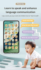 Toy Cell Phone Educational Toys Cellphone Baby Kid Educational Toy Phone Mobile Phone Model Toy for Children Birthday Xmas Gift