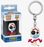 Funko POP Toy Story 4 Forky Slinky Dog Woody Buzz Lightyear Alien Keychain Action Figure Collection Model Toys for Children Gift