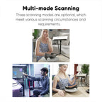 3DMakerpro Lynx 3D Scanner Luxury Edition, 0.10mm Accuracy, 0.30mm Resolution, 10fps Frame Rate, Class 1 White Light, Visual Tracking, 250x400mm Single Capture Range