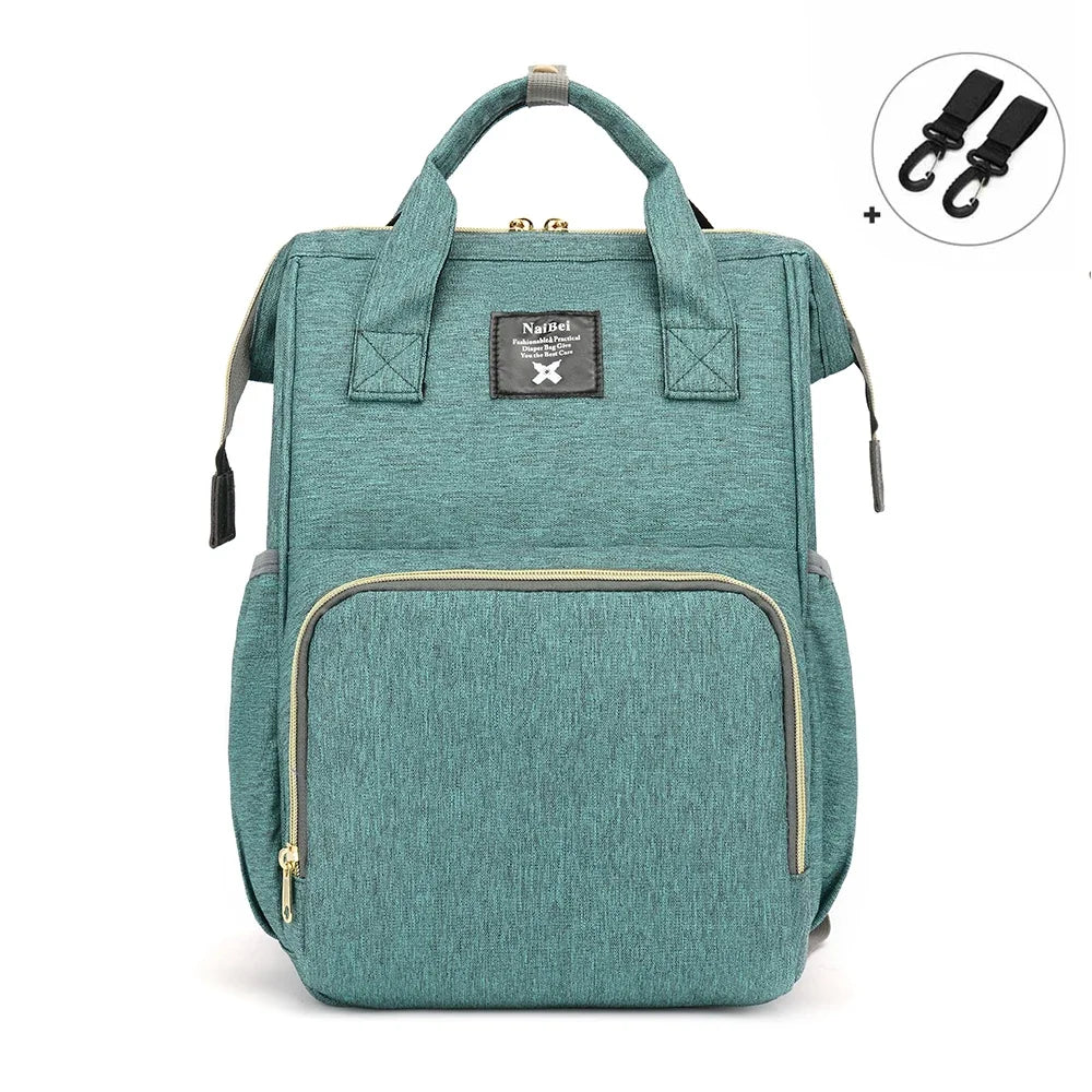 Nappy Changing Baby Nursing Bags Baby Diaper Bag Waterproof Backpack Fashion Mummy Maternity Mother Brand Mom Backpack for Mom