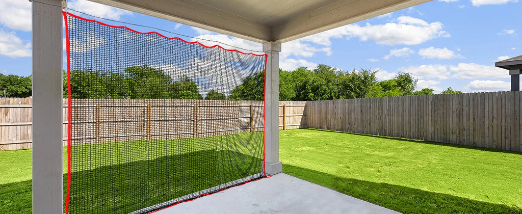 Golf Netting, 10x10 Ft Golf Practice Net and Sports Netting, High Impact Golf Hitting Barrier Net, Heavy Duty Golf Ball Netting,