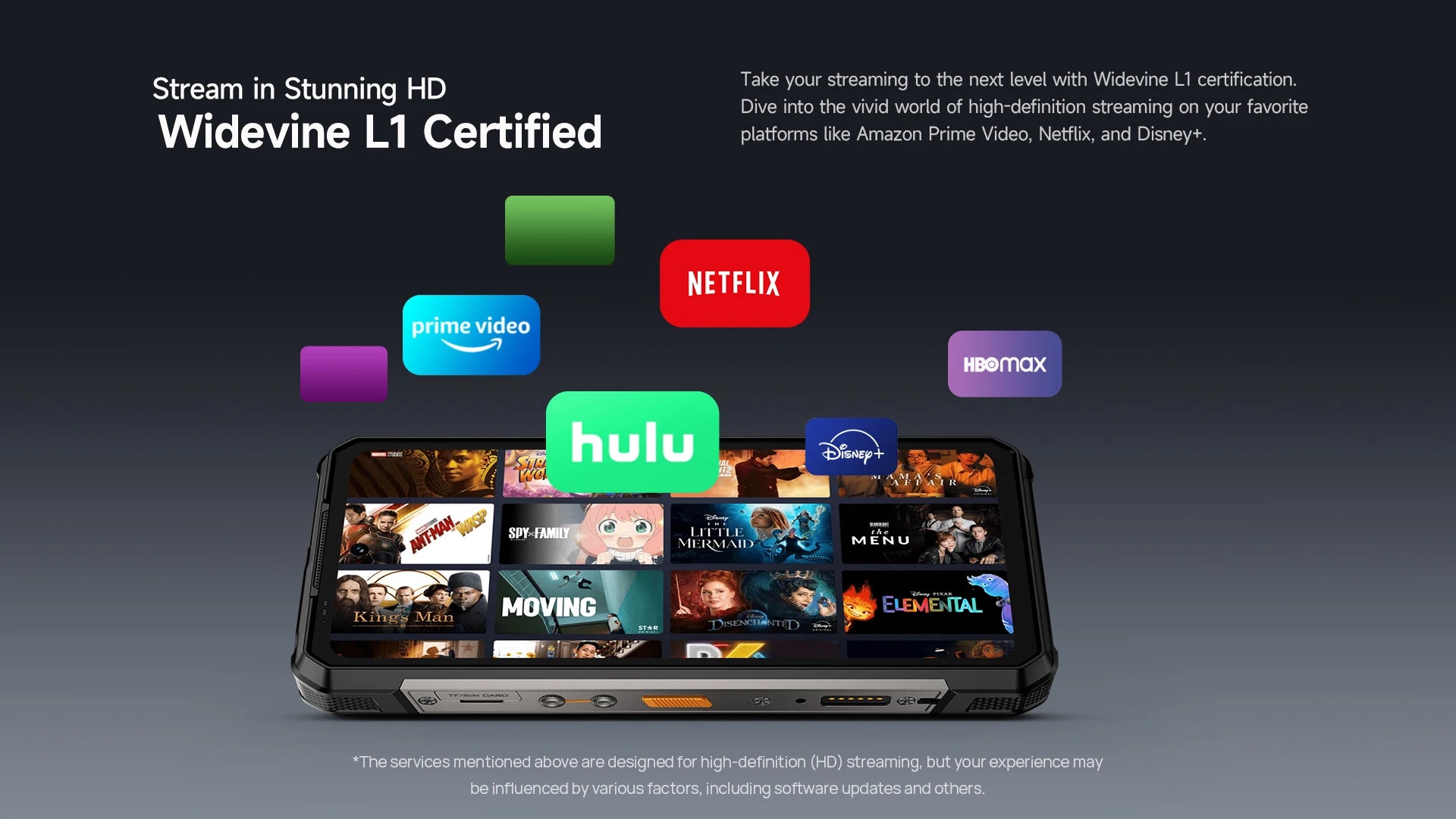 Ulefone Armor 34+ 25500mAh Rugged Phone 5G AI Smartphone Android 15 Up to 32GB+512GB 64MP Night Camera 6.95" 120Hz Display NFC