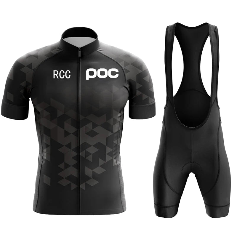 2025 Bike Shirts Summer Bicycle Clothing Men Road Bike Wear Racing Clothes Breathable Cycling Jersey Set Ropa Ciclismo Maillot Main image
