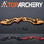 TOPARCHERY 25inch High-end ILF Bow Riser Aluminum CNC Material Right Hand for Professional Archer Competitive Sports Accessories