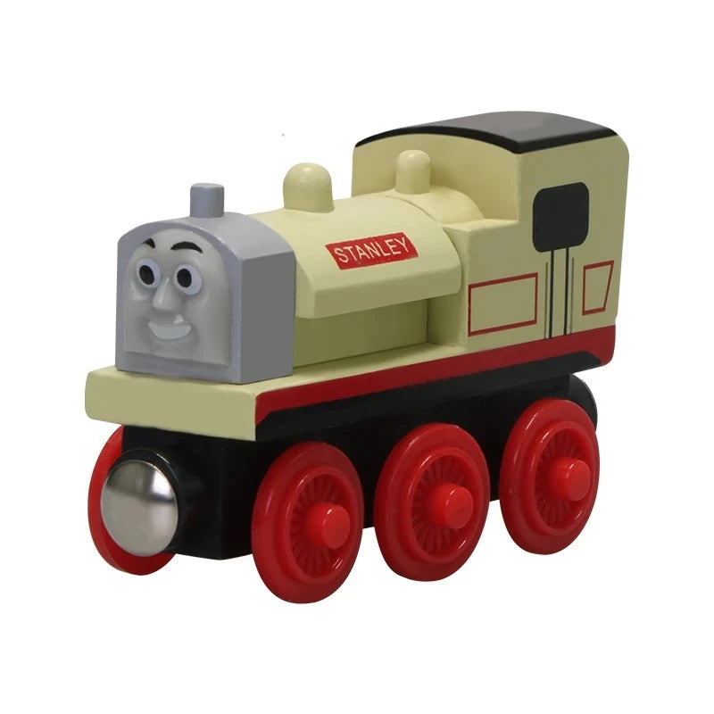 Thomas and Friends Wooden Trains Thomas Edward Percy Gorden Handel Molley Model Toy Magnetic Rail Train Toys for Boys Kids Gifts