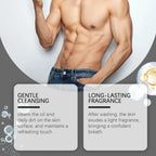 Men's Eucalyptus Coconut Body Wash Deep Cleansing Shower Gel Refreshing Scent Long Lasting Fragrance Oil Control 100ml
