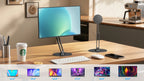 UPERFECT Adjustable Magnetic Stand Holder for 10-19 Inch Portable Monitor Tablet Aluminum Foldable Arm Swivel Desk Stand Mount