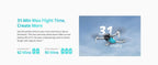 DJI Mini 4K Drone Camera 249g 3-Axis Gimbal Stabilization 10km Video Transmission Auto Return Resistance Long Battery Original C0