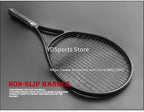 1pcs 27inch Technical Type Tennis Rackets Strung Carbon Aluminum Alloy Recreational Racquet Shockproof With Carry Bag For Adult