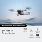 DJI Mini 4K Drone Camera 249g 3-Axis Gimbal Stabilization 10km Video Transmission Auto Return Resistance Long Battery Original C0