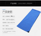 Portable Ultra-light Polar Fleece Sleeping Bag Outdoor Camping Tent Bed Travel Warm Sleeping Bag Liner Camping Sport Accessories