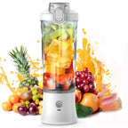 New Portable Blender 600ML Electric Juicer Fruit Mixers 4000mAh USB Rechargeable Smoothie Mini Blender Personal Juicer Colorf