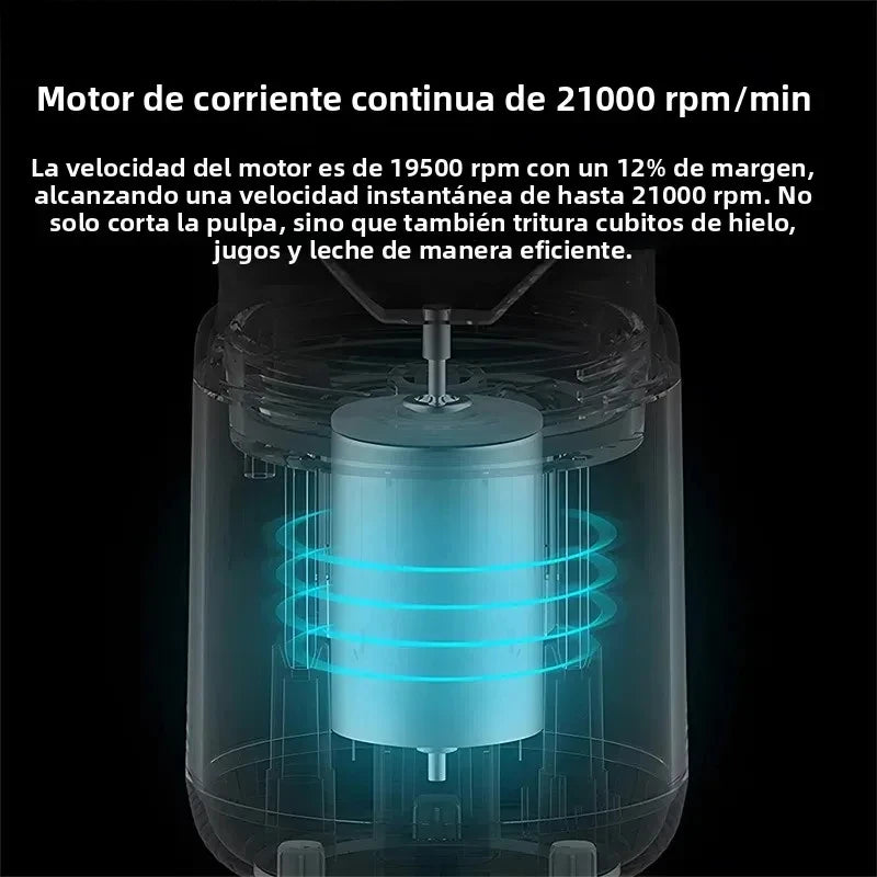 Portable Blender Bottle Electric 6 Blades Multifunction Juice Blender Fresh Juice Smoothie Blender Ice CrushCup Food Processor
