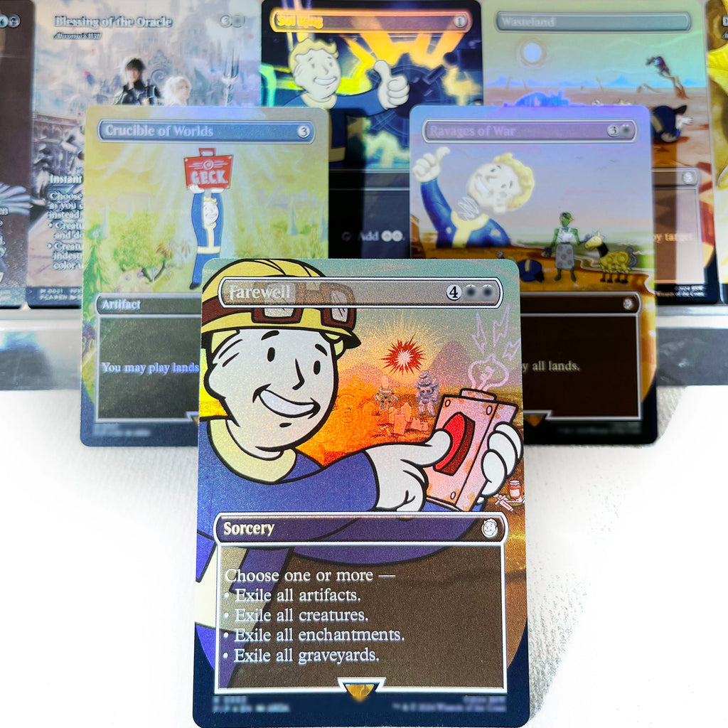 FCA FIN FIC PIP LTR FOIL4-002 magical cards Ancient Copper Dragon Tcg proxy Traveling Chocobo Celes, Rune Knight gathering