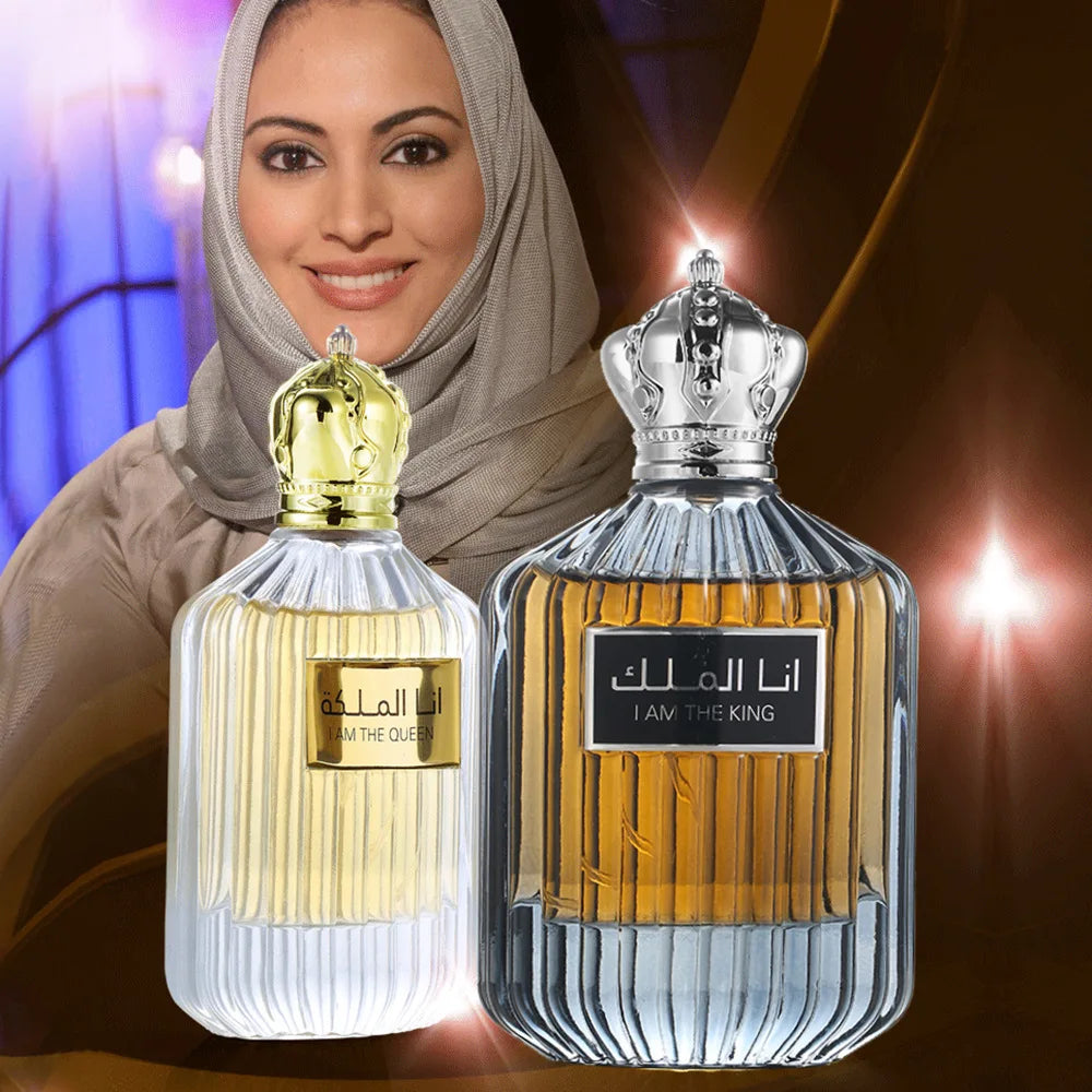 Dubai Prince Men Perfume 100ML Cologne lasting Fragrance Fresh Desert Flower Attracting Women Arabian Perfumes Mujer Originales Main image