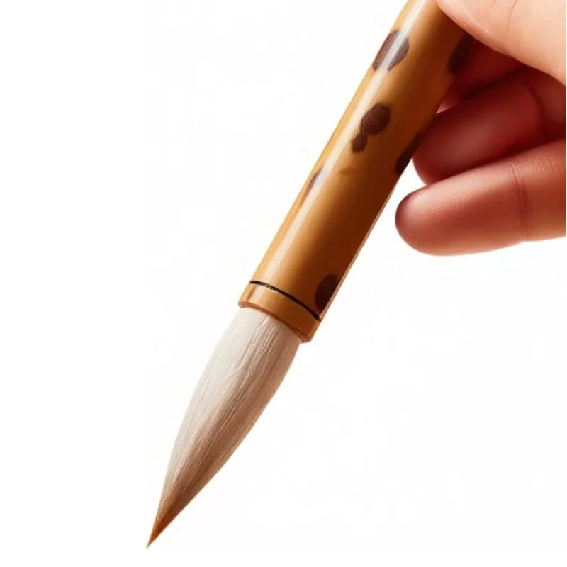 Weasel Woolen Multipple Hair Calligraphy Brush Medium Regular Script Practice Brush Professional Chinese Painting Pen Art Paint Main image