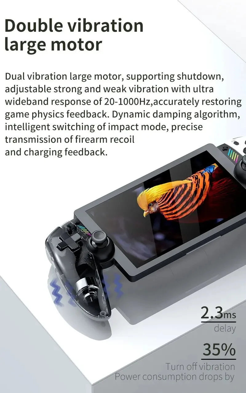 M28 Portable Retro Video Game Console 7.1" HD LCD 128GB 4000mAh 3D Game Support PS2 30+ Simulators Dual Joystick