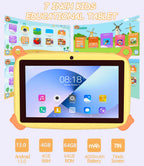 2026 Global Version 7 Inch 5G WiFi Kids' tablet Quad Core 4GB RAM 64GB ROM Dual Cameras Children's Gifts Tablets Android 13.0