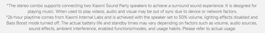 Xiaomi Sound Party, 50W Portable Bluetooth Speaker, Harman AudioEFX TWS Mode 26h Playtime, Smart Connectivity Wireless Speaker