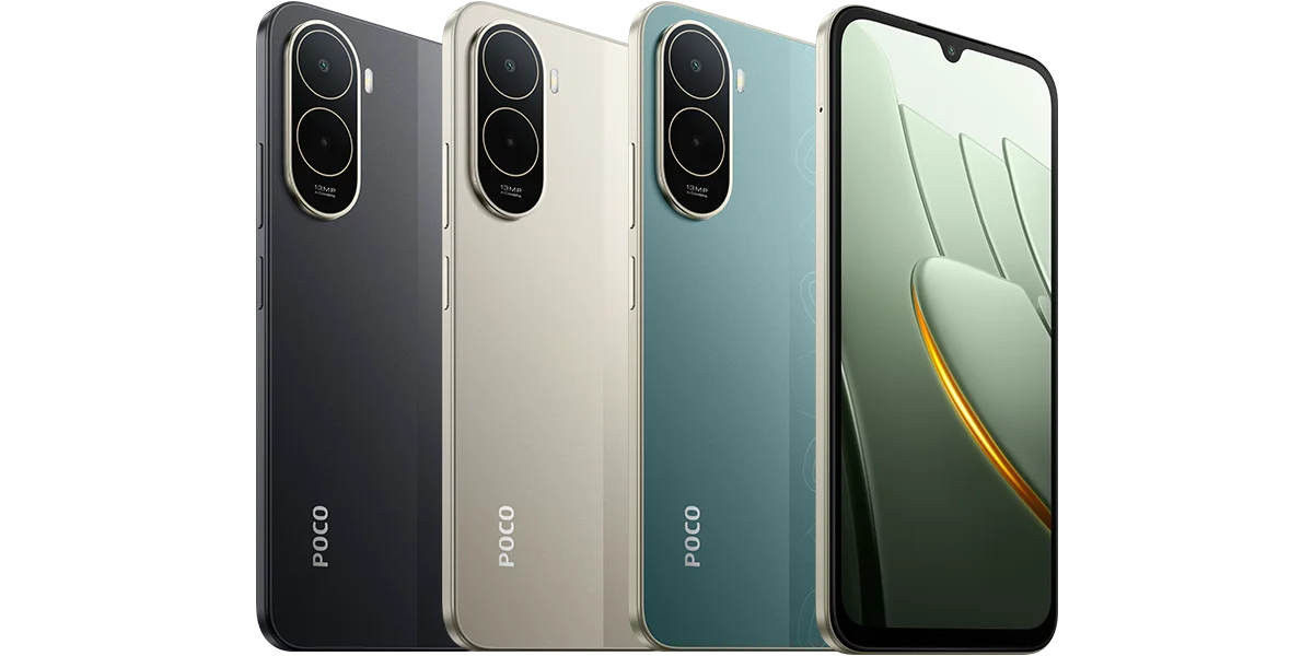 Global Version POCO C81 Pro Smartphone 6000mAh(typ) Battery 15W Charge 6.9" 120Hz LCD Display 13MP Camera NFC POCO Cellphone